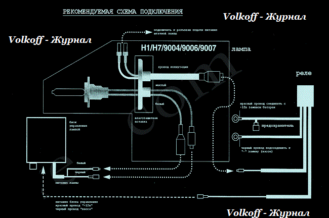 Инструкция По Установки Ксенона На Avensis